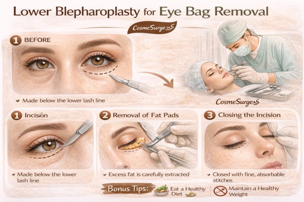 eye bags removal